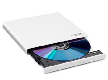 HITACHI LG - externí mechanika DVD-W/CD-RW/DVD±R/±RW/RAM GP57EW40, Slim, White, box+SW