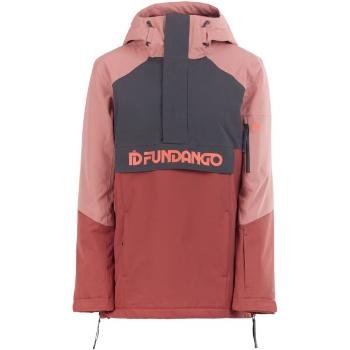 FUNDANGO BIRCH LOGO Dámská lyžařská/snowboardová bunda, růžová, velikost