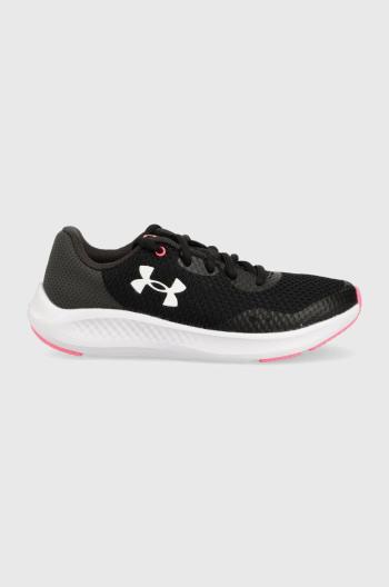 Dětské sneakers boty Under Armour černá barva