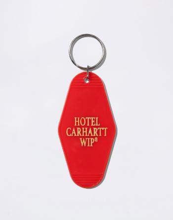 Carhartt WIP Hotel Keys Keychain Scarlet / Winter Spice