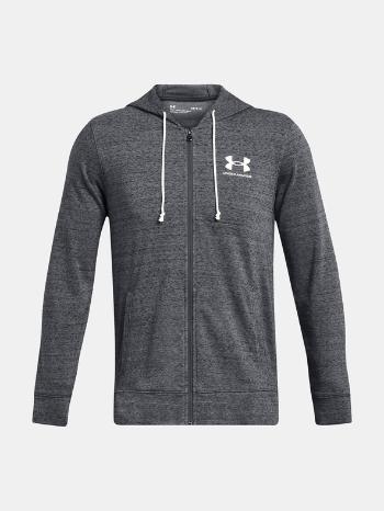 Under Armour UA Rival Terry LC FZ Mikina Šedá