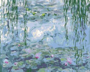 Malování podle čísel - LEKNÍNY (C.MONET)