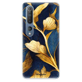 Odolné silikonové pouzdro iSaprio - Gold Leaves - Xiaomi Mi 10 / Mi 10 Pro