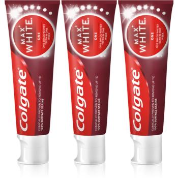 Colgate Max White One bělicí zubní pasta 3x75 ml