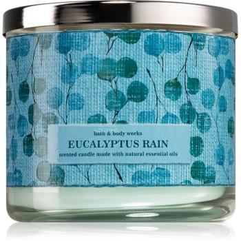 Bath & Body Works Eucalyptus Rain vonná svíčka II. 411 g