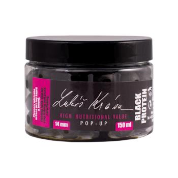 LK Baits Pop-up Lukas Krasa Black Protein 14mm 150ml