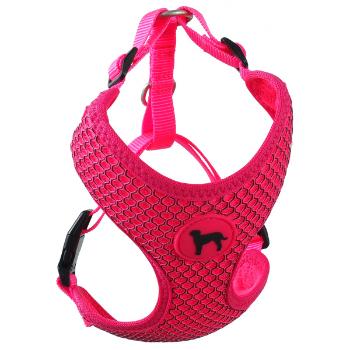 Postroj Active Dog Mellow S růžový 1,5x35-47cm