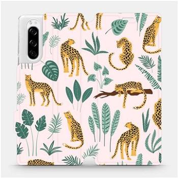 Flip pouzdro na mobil Sony Xperia 5 - MP07S Leopardi (5903516784967)