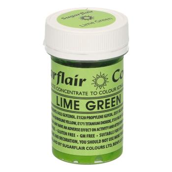 Cakesupplies Gelová barva Lime Green - limetkově zelená 25 g