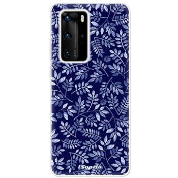 iSaprio Blue Leaves pro Huawei P40 Pro (bluelea05-TPU3_P40pro)