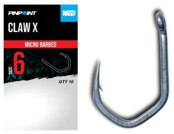 Nash háčiky claw x micro barbed 10 ks - veľkosť 4
