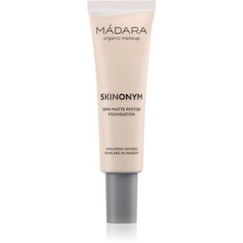 MÁDARA Skinonym Semi-Matte Peptide dlouhotrvající make-up s peptidy odstín Porcelain 10 30 ml