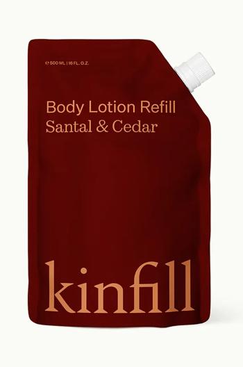 Náplň tělového mléka Kinfill Santal & Cedar 500 ml