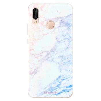 Odolné silikonové pouzdro iSaprio - Raibow Marble 10 - Huawei P20 Lite