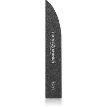 Diva & Nice Cosmetics Shine&Shiner Knife pilník na nehty 80/80 18x3 cm