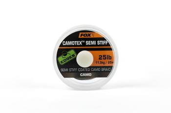 Fox Ztužená šňůrka Edges Camotex Semi Stiff Camo 20m - 35lb