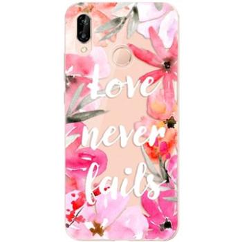 iSaprio Love Never Fails pro Huawei P20 Lite (lonev-TPU2-P20lite)