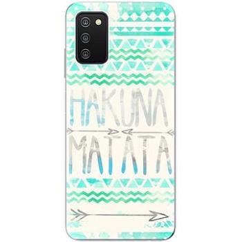 iSaprio Hakuna Matata Green pro Samsung Galaxy A03s (hakug-TPU3-A03s)