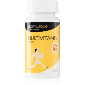 SportWave® Multivitamin Fruit + komplexní multivitamín příchuť Orange, Apricot 60 cps