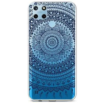 TopQ Kryt Realme C25Y silikon Navy Mandala 70612 (Sun-70612)