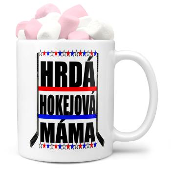 Hrnek Hokejová máma (Náplň hrníčku: Marshmallow)