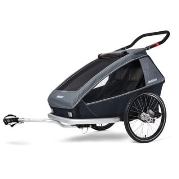 CROOZER vozík za kolo Kid Vaaya 2 Graphite blue