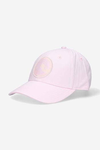 Bavlněná baseballová čepice Ellesse Ricaro Cap černá barva, SALA1996-pink