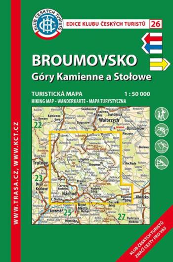 KČT 26 Broumovsko, Góry Kamienne a Stołowe