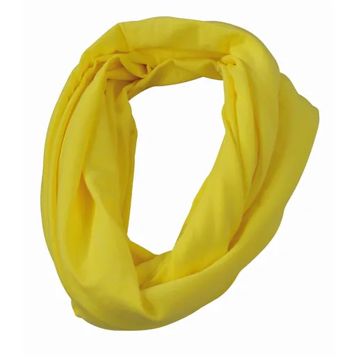 Myrtle Beach (Daiber) Lehká šála MB6578 - Žlutý melír | 75 x 80 cm