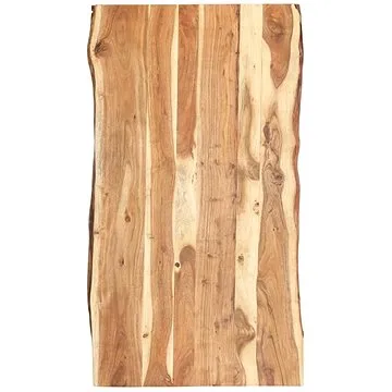 Stolní deska masivní akáciové dřevo 120 × (50–60) × 3,8 cm (286334)