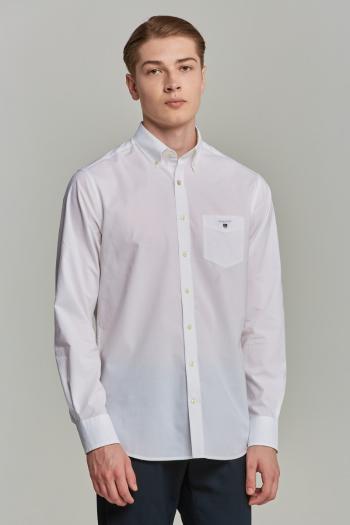 ING GANT REG BROADCLOTH BD WHITE