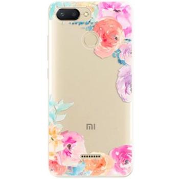 iSaprio Flower Brush pro Xiaomi Redmi 6 (flobru-TPU2_XiRmi6)