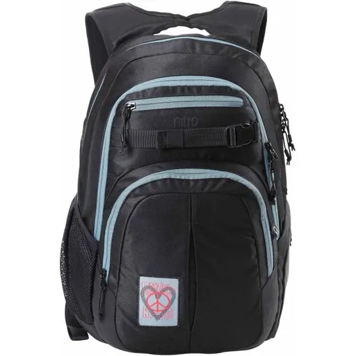 NITRO CHASE Městský batoh, černá, velikost