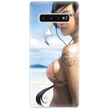 iSaprio Girl 02 pro Samsung Galaxy S10+ (gir02-TPU-gS10p)