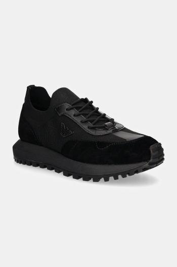 Sneakers boty Emporio Armani černá barva, X4X659 XR105 K001