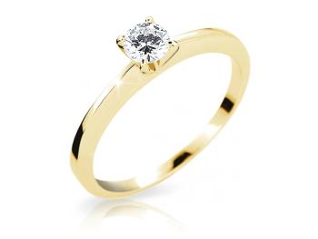 Cutie Jewellery Půvabný prsten ze žlutého zlata Z6724-1232-10-X-1 59 mm