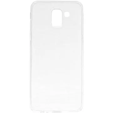 TopQ Samsung J6+ silikon ultratenký průhledný 0,3 mm 35486 (Sun-35486)