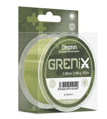 Delphin vlasec grenix carp 500 m - průměr 0,181 mm hmotnost 2,4 kg