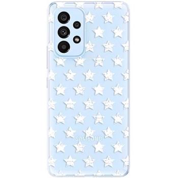 iSaprio Stars Pattern - white pro Samsung Galaxy A53 5G (stapatw-TPU3-A53-5G)