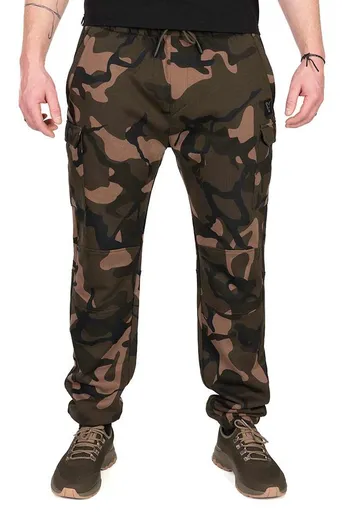 Fox Rybářské Tepláky LW Camo Joggers,Fox Rybářské Tepláky LW Camo Joggers