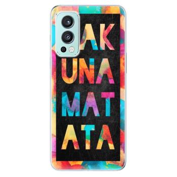 Odolné silikonové pouzdro iSaprio - Hakuna Matata 01 - OnePlus Nord 2 5G