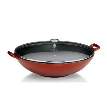 Kela Wok s poklicí litinový CALIDO 36 cm KL-11947