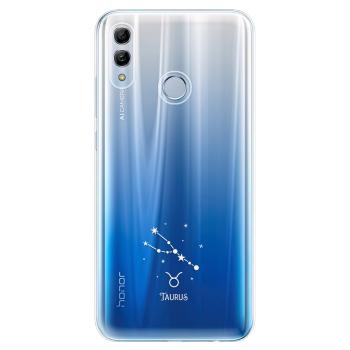 Odolné silikonové pouzdro iSaprio - čiré - Býk - Huawei Honor 10 Lite