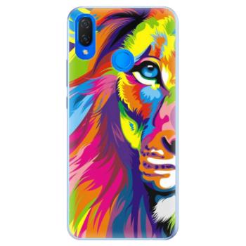 Silikonové pouzdro iSaprio - Rainbow Lion - Huawei Nova 3i