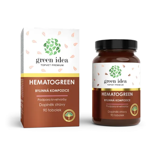 Hematogreen tobolky 90 ks - Green idea