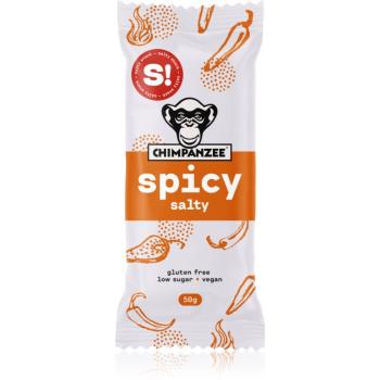 Chimpanzee Salty Bar slaná energetická tyčinka příchuť Spicy 50 g