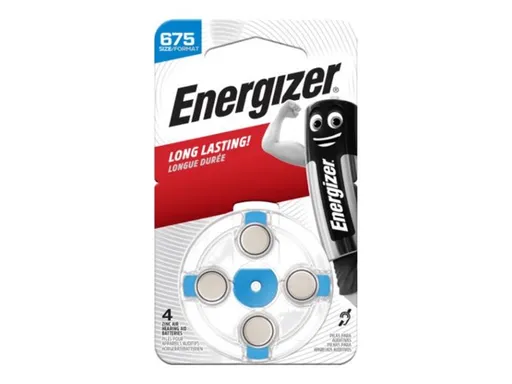 Baterie 675 / PR44 ENERGIZER 4ks / blistr