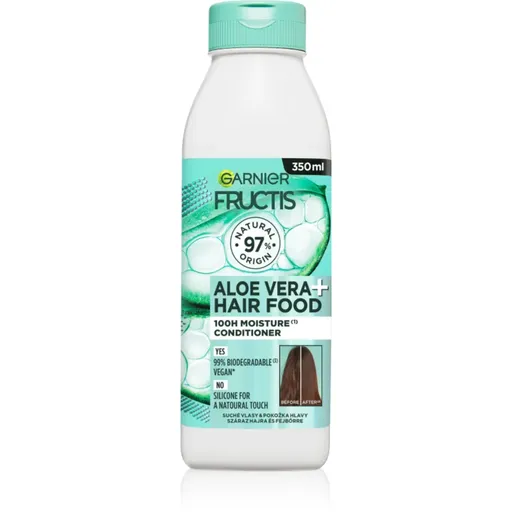 Garnier Fructis Aloe Vera Hair Food hydratační kondicionér pro normální až suché vlasy 350 ml