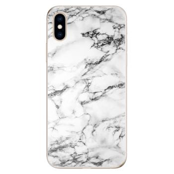 Odolné silikonové pouzdro iSaprio - White Marble 01 - iPhone XS