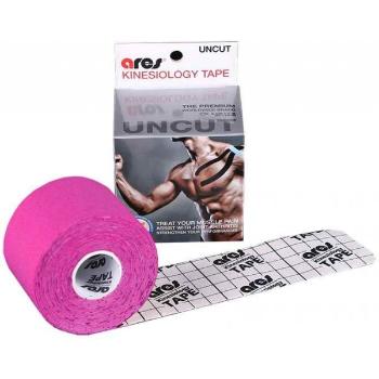 Ares KINESIO TAPE UNCUT 5 CM x 5 M Sportovní tejp, růžová, velikost